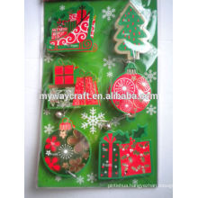 factory supplier 3d christmas mini cards holiday paper hang gift tags with string buy in China